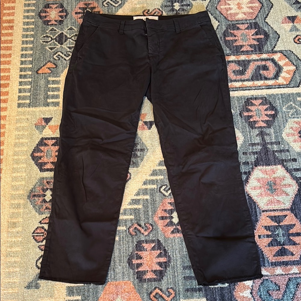 Frank & Eileen Black wicklow trouser Ankle-Length- size 6